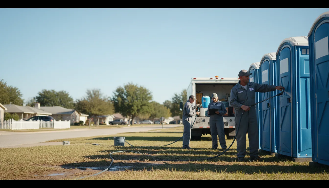 Long-Term Portable Toilet Rental in Hutchinson, PA near me